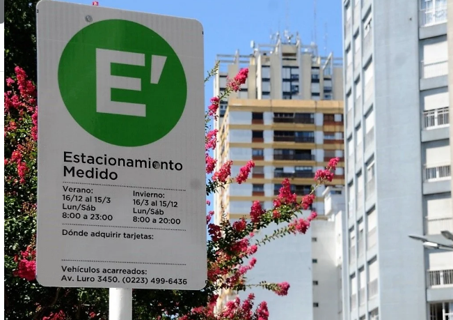 Se modifica el horario del estacionamiento medido en Mar del Plata