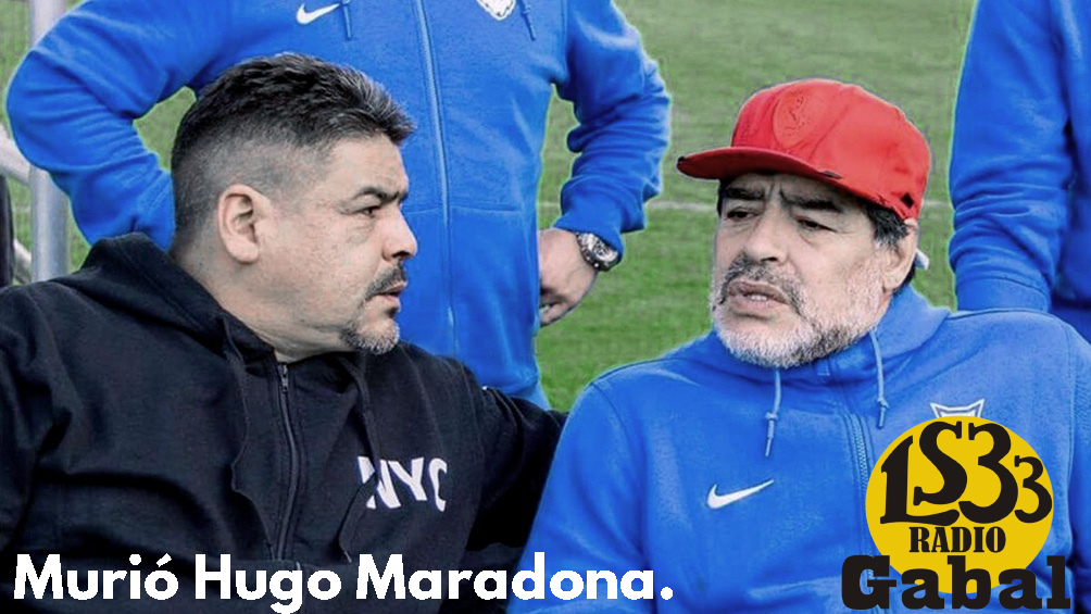 Murió Hugo Maradona, hermano de Diego