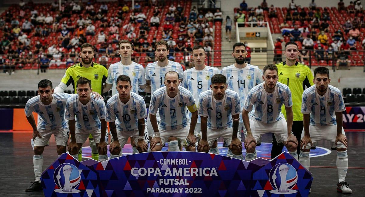 Argentina derrotó a Paraguay y es campeón de América de futsal