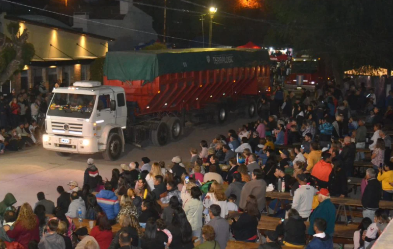 Mechongué celebró una nueva Fiesta del Camionero y el Agricultor