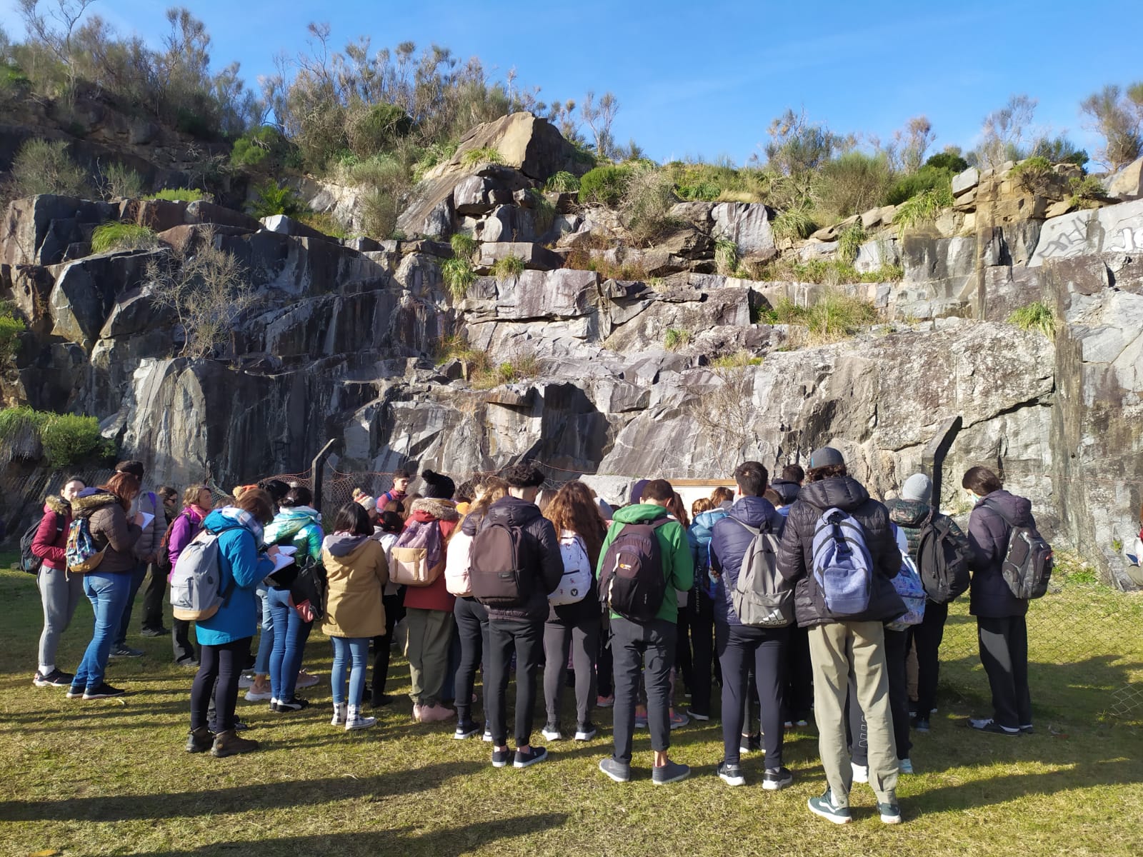 Estudiantes de Ciencias Biológicas visitaron el Geoparque Pun Antü