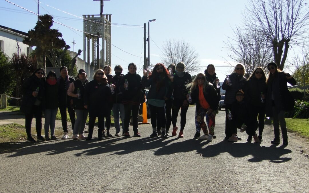 #NiUnaMenos: Se realizó un encuentro de concientización en Los Pinos