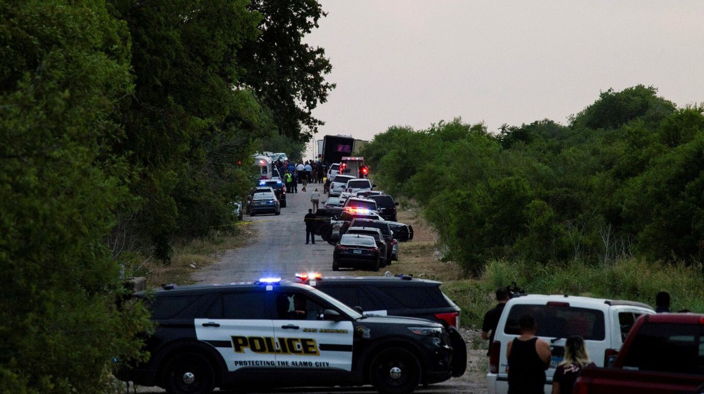 Horror en Texas: encontraron a 50 migrantes muertos en un camión que había ingresado a EEUU