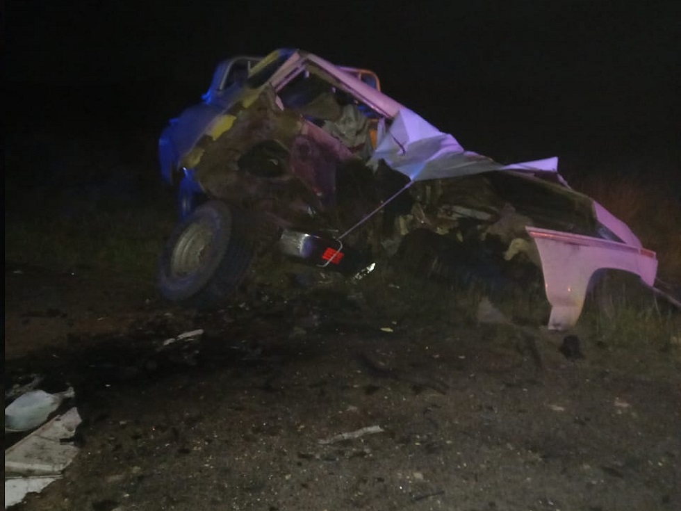 Fatal accidente en Ruta 55: Dos fallecidos y dos heridos