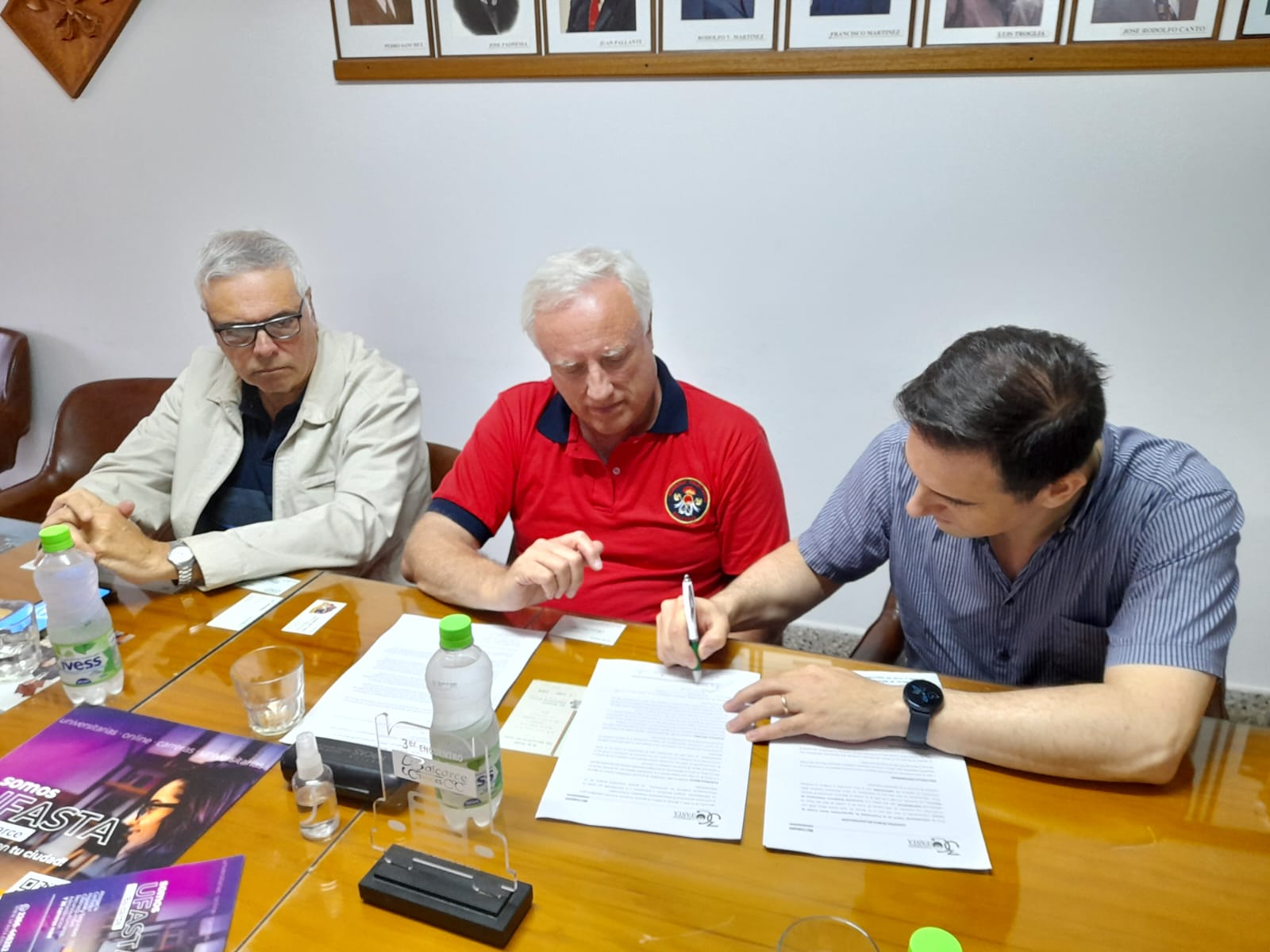 La Asociación de Bomberos Voluntarios Balcarce firmó un importante convenio con UFASTA